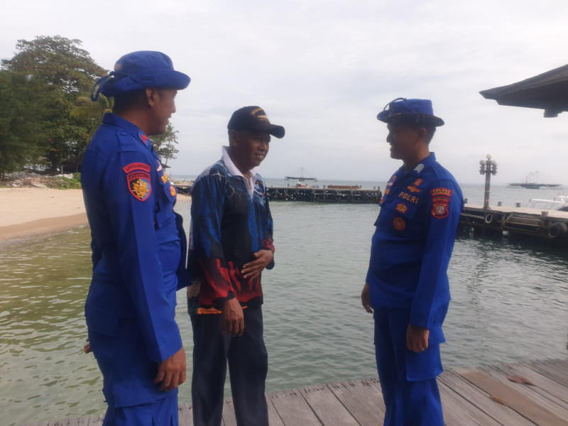 Satpolairud Polres Kepulauan Seribu Intensifkan Patroli Dialogis Laut, Antisipasi Perompakan dan Jaga Kamtibmas Perairan