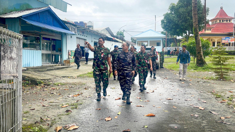 Dankodaeral lX Ambon Laksanakan Courtesy Call Ke Lanud Pattimura