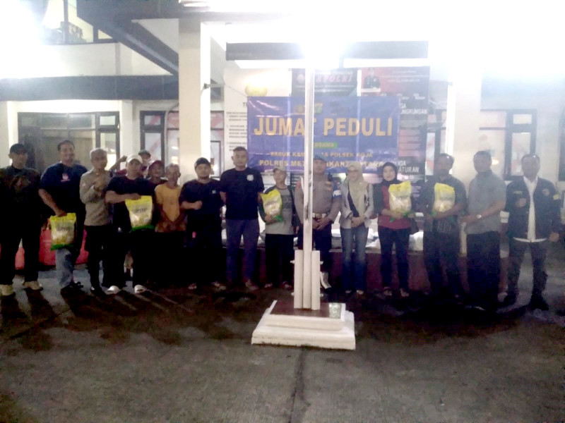 Polsek Koja Gelar Jumat Peduli, Perkuat Sinergi dengan Warga Jaga Kamtibmas