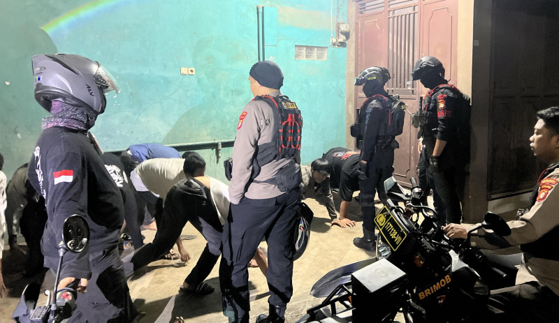 Cegah Kejahatan Jalanan, Tim Perintis Presisi Polres Metro Bekasi Kota Sisir Jalur Protokol Dini Hari