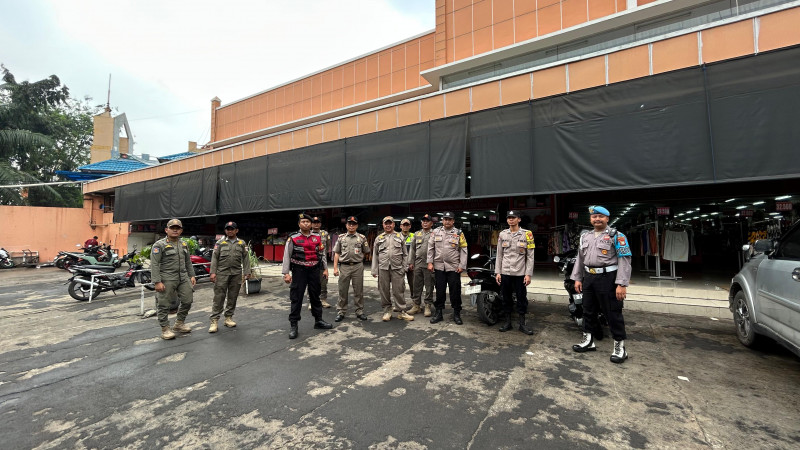 Polsek Koja Gelar Patroli KRYD, Jaga Keamanan di Sentra Ekonomi Jakarta Utara