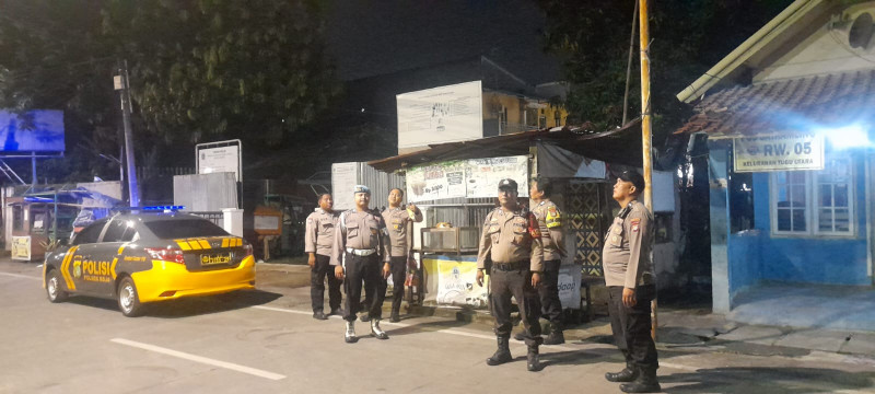 Polsek Koja Intensifkan Patroli KRYD, Antisipasi Tawuran hingga Street Crime di Jakarta Utara