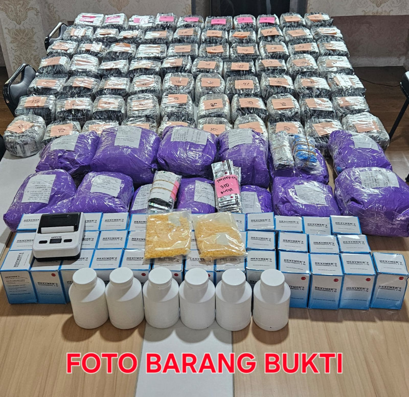Polsek Benda Bongkar Jaringan Obat Daftar G, Sita Ratusan Ribu Tramadol hingga Alprazolam