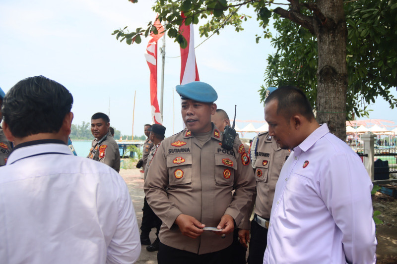 Kapolres Kepulauan Seribu Laksanakan Gaktiplin Anggota Polsek Kepulauan Seribu Utara