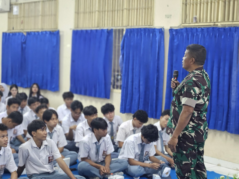 Kodim 0507/Bekasi Gelar Wawasan Kebangsaan untuk Perkuat Karakter Pelajar SMA