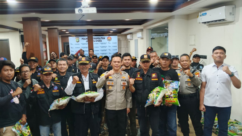 Perkuat Sinergi, Polsek Metro Penjaringan Gelar Silaturahmi Sabuk Kamtibmas Bersama Ormas dan Potmas