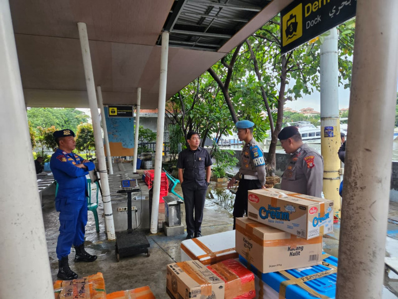 Polres Kepulauan Seribu Gelar Strong Point di Marina Ancol, Prioritaskan Keselamatan Penumpang Kapal