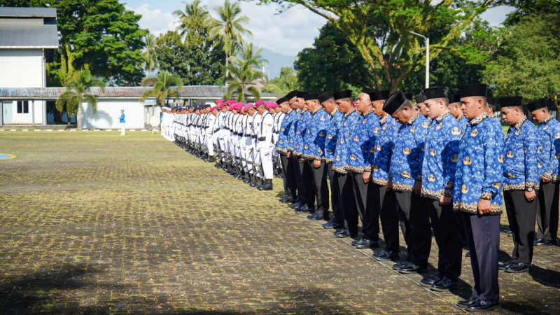 Tetap Junjung Nilai-Nilai Luhur Pancasila Kodaeral lX Gelar Upacara Hari Kesaktian Pancasila di Mako Kodaeral lX Ambon