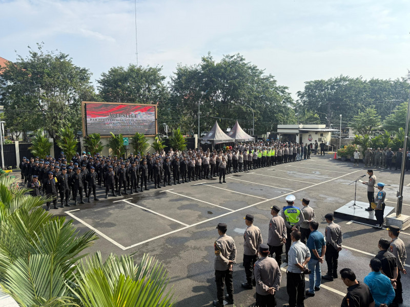 Polres Metro Bekasi Kota Siagakan Personel Amankan Liga 1, Kedepankan Pendekatan Humanis