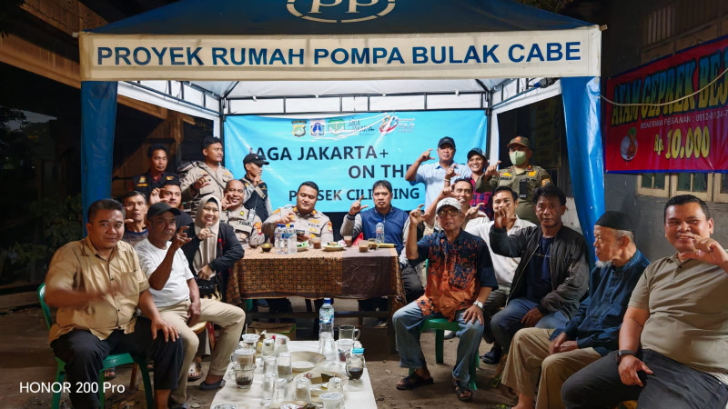 Polsek Cilincing Gelar Jaga Jakarta On The Spot, Warga Diajak Jadi Garda Terdepan Keamanan Lingkungan
