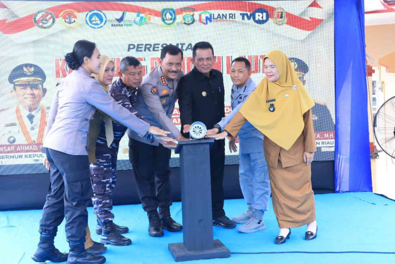 Lanal Bintan Hadiri Acara Peresmian Kampung Pangan Laut di Pengudangan Yang Diresmikan Gubernur Kepri