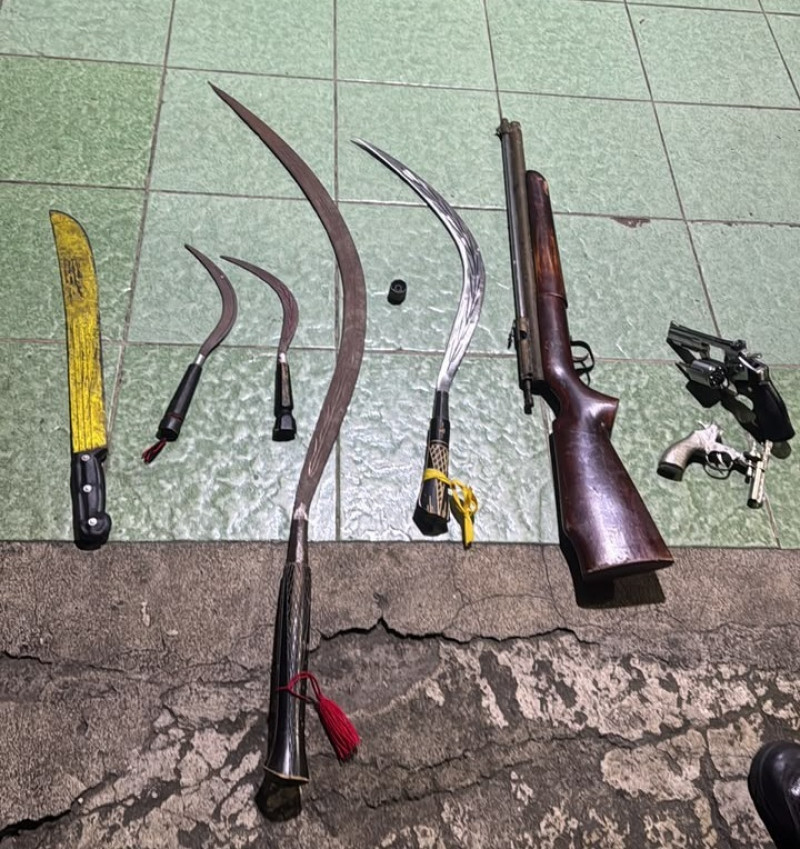Respons Cepat Laporan Warga, Polisi Amankan Dua Pemuda dan Airsoft Gun di Depok