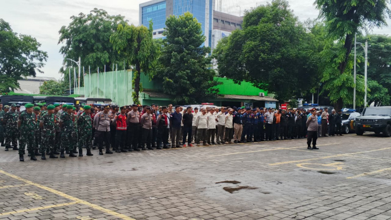 Apel Pengamanan Natal 2025 dan Tahun Baru 2026, Penjaringan Siap Jaga Keamanan dan Toleransi