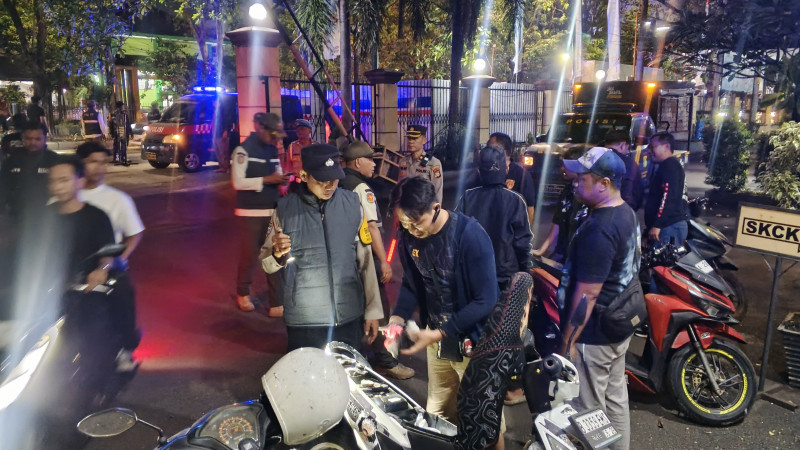 Polsek Metro Penjaringan Amankan 10 Motor Tak Bersurat Saat KRYD, Persempit Ruang Tawuran dan Kejahatan Jalanan