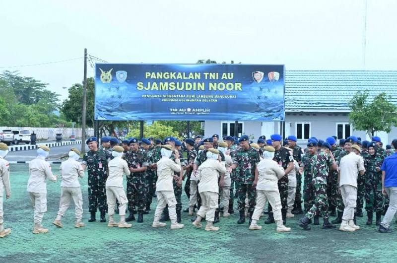 Momentum Idul Fitri 1447 H/2026 M, Lanud Sjamsudin Noor Gelar Halal Bihalal Penuh Kebersamaan, Pererat Persaudaraan