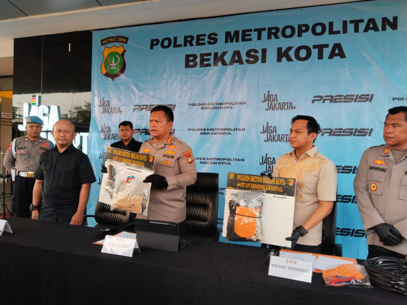 Kapolres Metro Bekasi Kota Ungkap Kasus Kematian Balita di Jatisampurna, Pelaku Terancam 15 Tahun Penjara