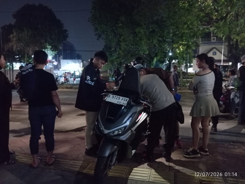 Patroli KRYD Polsek Metro Penjaringan Sasar Titik Rawan, Sembilan Motor Tanpa Kelengkapan Diamankan