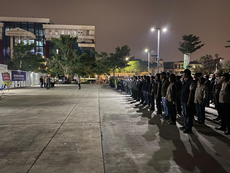 Sinergi Polri, TNI, Pemda dan Potmas Jaga hati Kondusifitas Jakarta Utara Lewat Siaga Kamtibmas