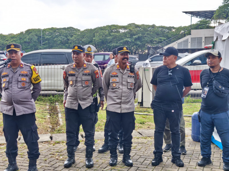 Polisi Gelar Apel dan TWG Jaga Jakarta Jelang Konser Dream Theater di Ancol