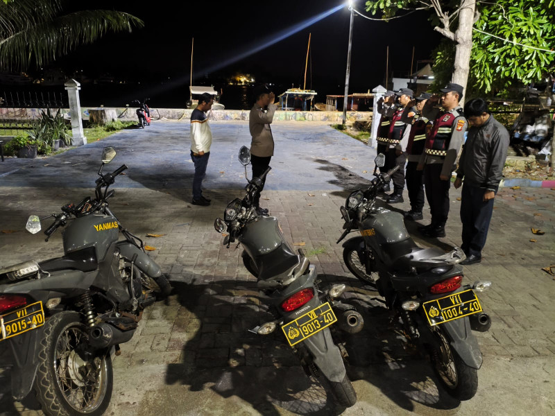 Patroli Gabungan Polsek Kepulauan Seribu Utara Intensifkan Pencegahan 3C dan Sosialisasi Layanan 110