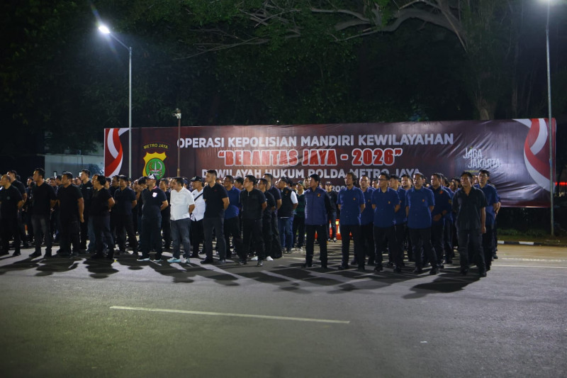 Polda Metro Jaya Gelar Apel Operasi Berantas Jaya 2026, Fokus Tekan Curanmor