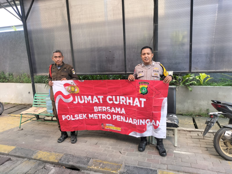 Polsek Metro Penjaringan Perkuat “Jaga Jakarta” Lewat Sambang Warga di Kamal Muara