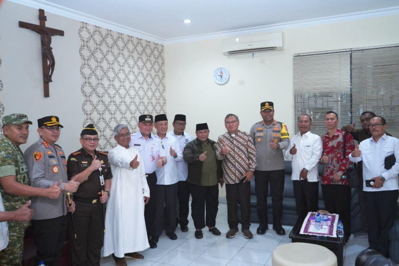 Polres Metro Jakarta Utara Bersama Forkopimko Pastikan Ibadah Natal 2025 Aman dan Kondusif
