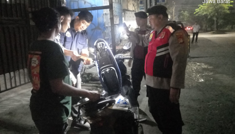 Polsek Bekasi Barat Perketat Patroli dan Razia Stasioner, Cegah Tawuran dan Kejahatan Jalanan