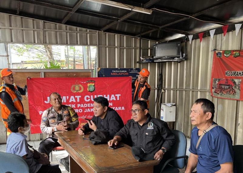 Polsek Pademangan Gelar Jumat Curhat, Serap Aspirasi Warga dan Sampaikan Pesan Kamtibmas