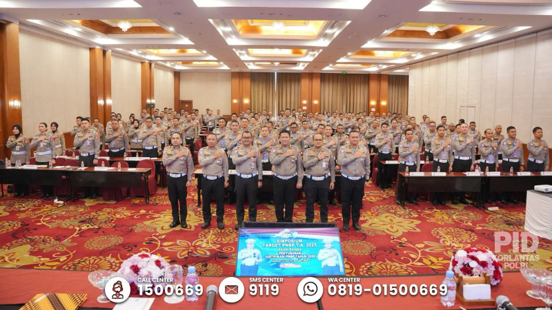 Korlantas Polri Gelar Simposium Target PNBP 2025 Dorong Layanan Publik yang Inovatif, Terintegrasi