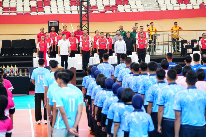Aspers Panglima TNI Buka Open Tournament Bola Voli Piala Panglima TNI Tahun 2026
