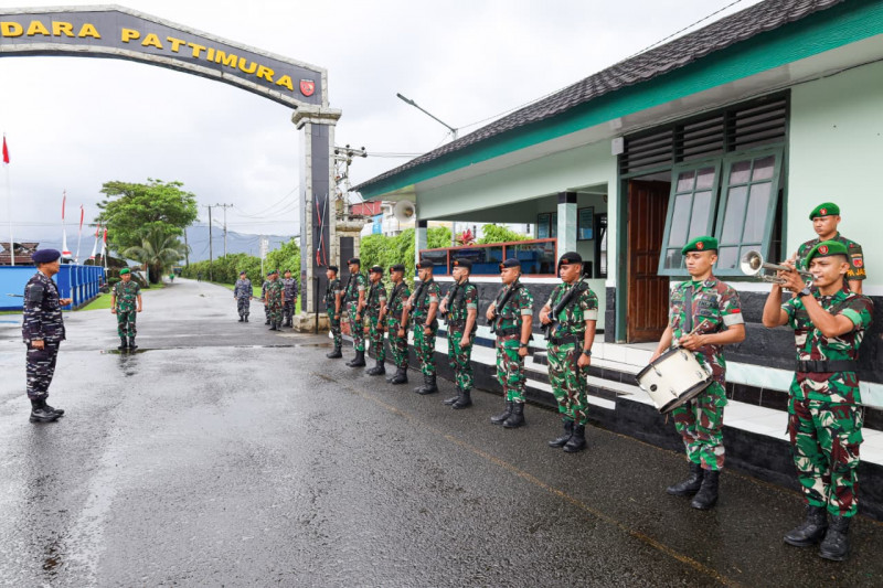 Sinergi Jaga Stabilitas Keamanan Maluku, Dankodaeral lX Ambon Laksanakan Courtesy Call ke Kodam XV/Pattimura