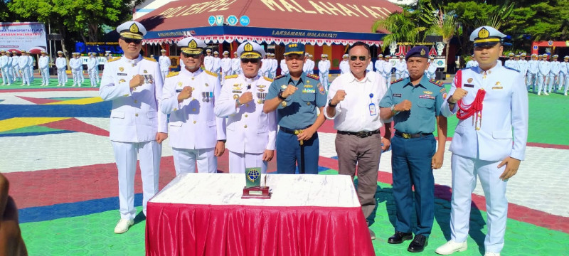 Komandan Lanal Sabang Tandatangani Perjanjian Kerjasama Dengan Poltekpel Malahayati