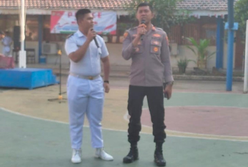 Police Go To School, Polsek Kelapa Gading Ajak Siswa SMK Pelayaran Jadi 