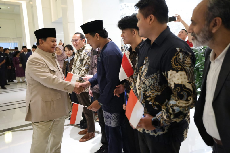 Bertemu Prabowo, Mahasiswa Indonesia Ini Berharap Indonesia Semakin Perkuat Kerja Sama dengan India