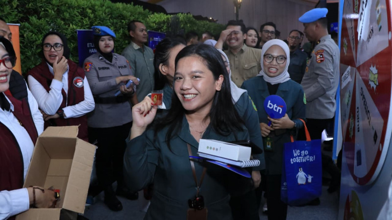 956 Pengunjung Padati Booth Polri, Raih Juara Terbaik 3 pada Pameran Kampung Hukum MA 2026