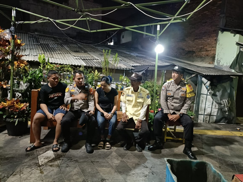 Jaga Jakarta On The Spot, Polsek Kelapa Gading Edukasi Warga Soal Tawuran dan Keamanan Lingkungan