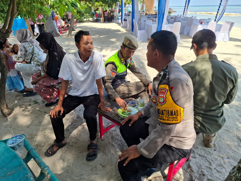 Giat Cooling System Bhabinkamtibmas Pulau Tidung, Ajak Toga - Tomas, Cegah 3C dan Perkuat Kamtibmas