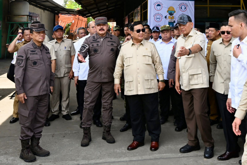 Panglima TNI Bersama Presiden Prabowo Saksikan Penyerahan Aset Rampasan Korupsi Untuk PT Timah