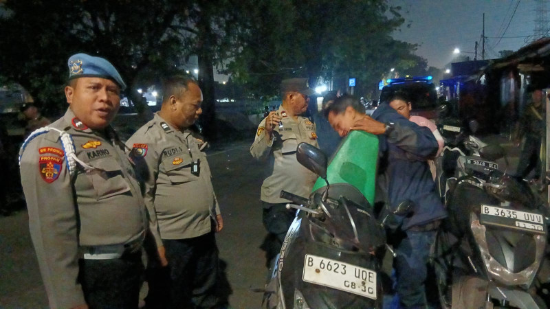 Patroli KRYD Polsek Koja Sisir Titik Rawan Tawuran, 54 Personel Gabungan Diterjunkan