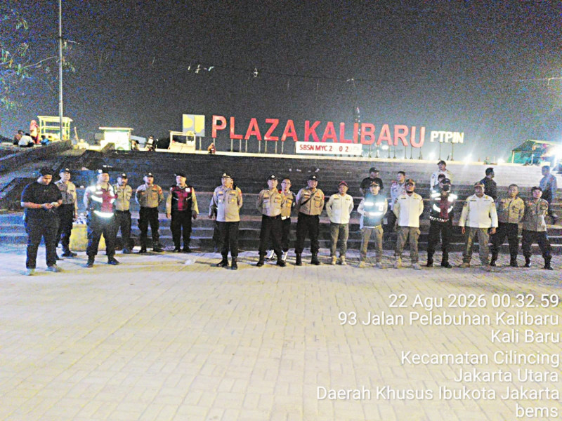 Polsek Cilincing Gencarkan Patroli Malam, Antisipasi Tawuran dan Kejahatan Jalanan