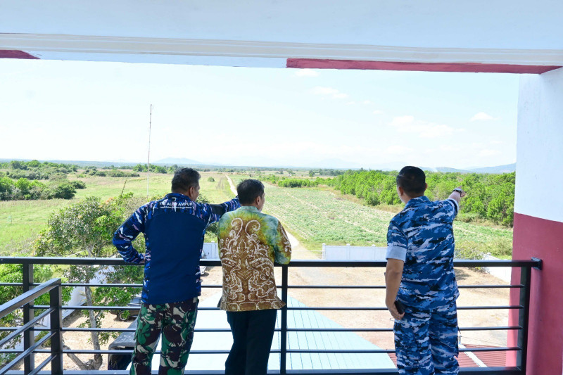 Lanud Sjamsudin Noor dan ULM Rancang Sistem Pengembangan Pertanian Terpadu Untuk Mendukung Ketahanan Pangan Nasional