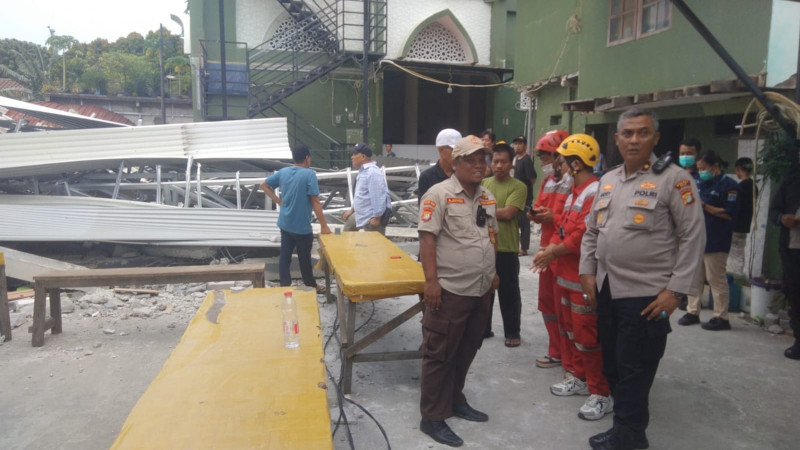 Bangunan Parkir di Koja Ambruk, Polisi Pastikan Tak Ada Korban Jiwa