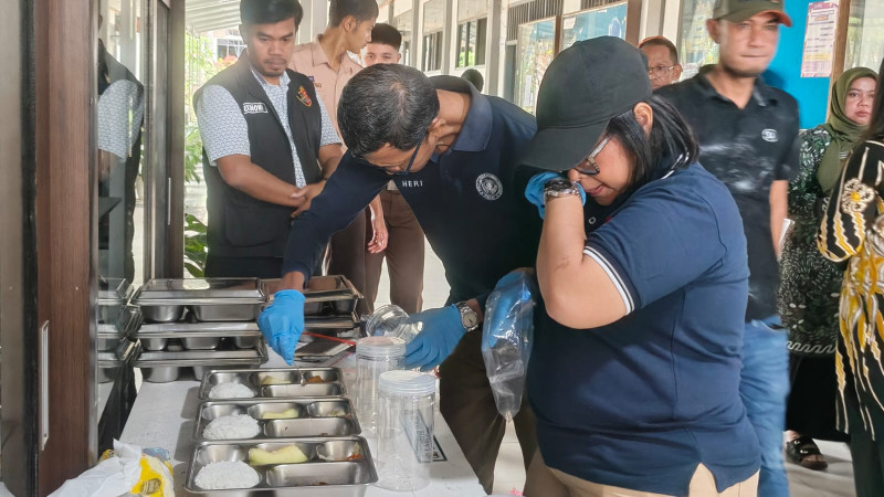 Labfor Polda Sumut Selidiki Dapur MBG Berastagi, 247 Siswa Diduga Keracunan