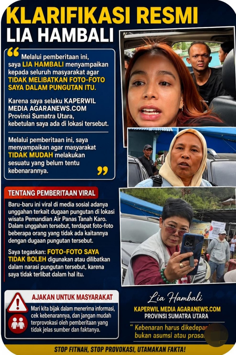Viral di Media Sosial, Lia Hambali Tegaskan Dirinya Hanya Melakukan Tugas Jurnalistik
