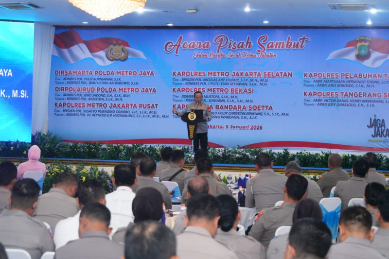 Pisah Sambut PJU dan Kapolres Jajaran, Kapolda Metro Jaya Tekankan Pelayanan Publik Diperkuat