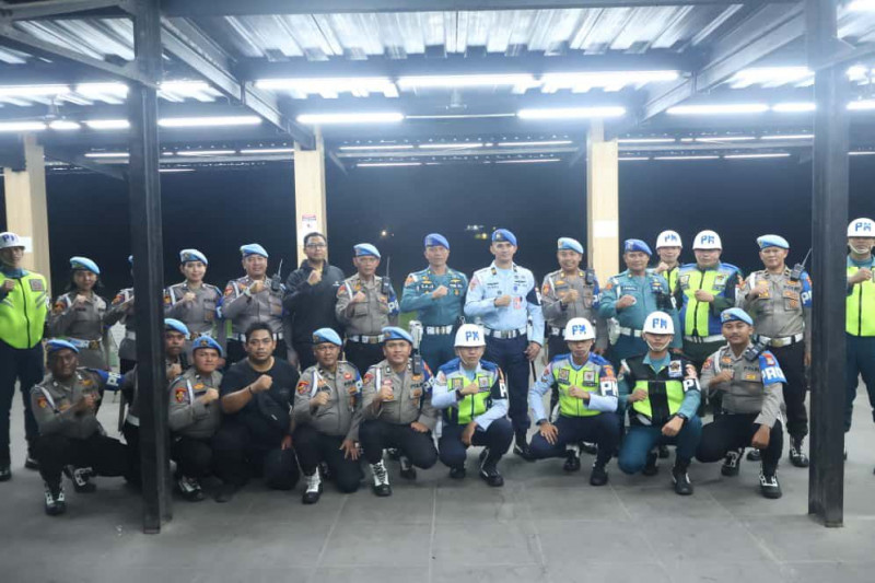 Sambut HUT Ke 80 TNI Tahun 2025, Denpom Lanal Banjarmasi Gelar Ops Gaktiblin THM di Kota Banjarmasin