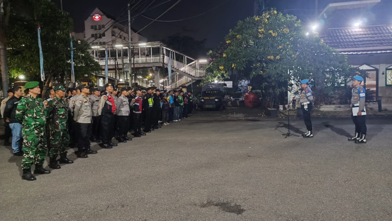 Polsek Metro Penjaringan Gelar KRYD, Dua Motor Tanpa Surat Diamankan