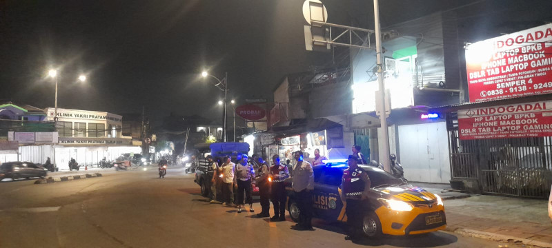 Polsek Koja Gelar Patroli KRYD, Antisipasi Tawuran, Begal, dan Geng Motor di Jakarta Utara
