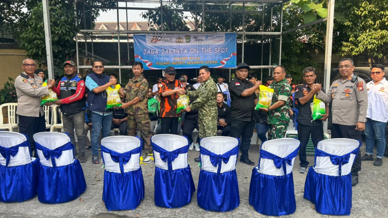 Jaga Jakarta On The Spot, Kapolsek Koja Perkuat Sinergi Kamtibmas Bersama Warga